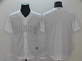 Padres Blank White 2019 Players' Weekend Player Jersey,baseball caps,new era cap wholesale,wholesale hats